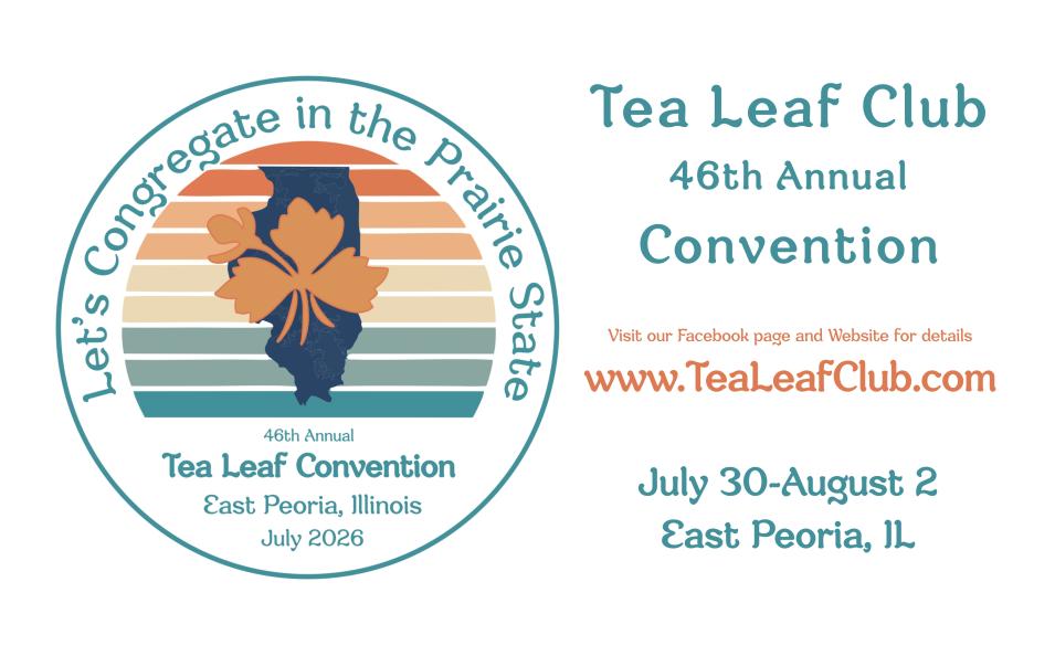 2026 Tea Leaf Convention - East Peoria, Illinois