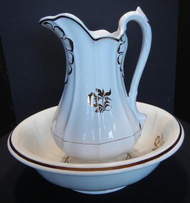 Elsmore and Forster - Portland Shape - MG - Ewer and Basin