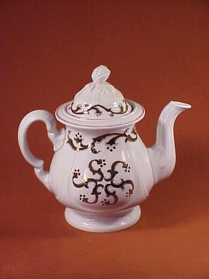 Jacob Furnival - Quartered Rose - PIN - Coffeepot/Teapot