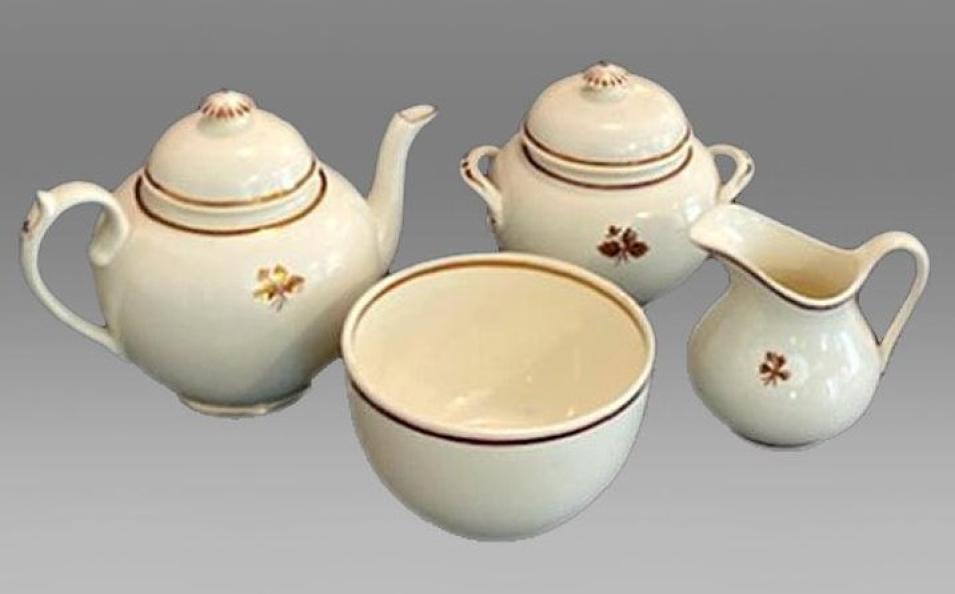 Ginger-Jar Round by Thomas Elsmore - Tea Set - 4 oiece