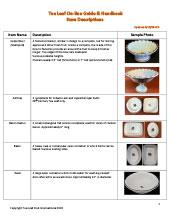 items description PDF cover