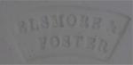 Elsmore & Foster - Mark on Columbia MG child's plate