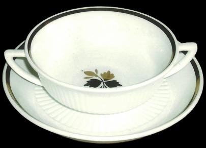 Adams - Empress Shape - TL - Cream Soup and Saucer