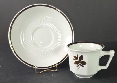 Adams - Empress Shape - TL - Demi cup and saucer (saucer 5 18 inch, cup 2.25 inch hi, 2 5-8 inch dia