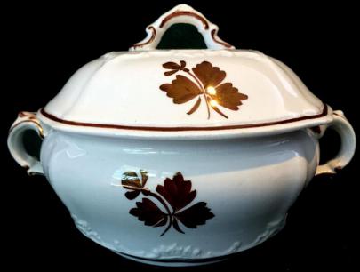 Alfred Meakin - Brocade - TL - Butter Dish