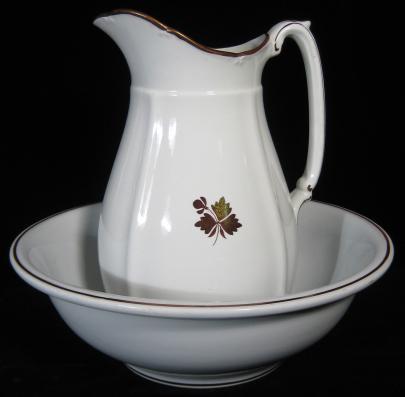 Alfred Meakin - Brocade - TL - Ewer and Basin