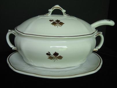 Alfred Meakin - Brocade - TL - Sauce Tureen - 4 part
