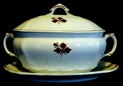 Alfred Meakin - Brocade - Tea Leaf - Soup Undertray