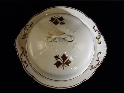 Alfred Meakin - Crewel - TL - Butter Dish - 2