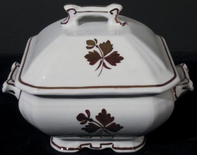 Alfred Meakin - Fishhook - TL - Butter Dish