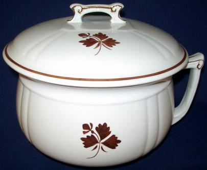 Alfred Meakin - Fishhook - TL - Chamber Pot