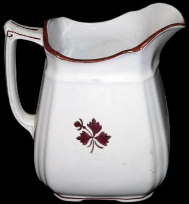 Alfred Meakin - Fishhook - TL - Pitcher - 7.5 tall