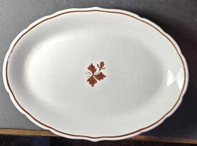 Alfred Meakin - Simple Pear - TL - Platter 12 3-8 by 9 in