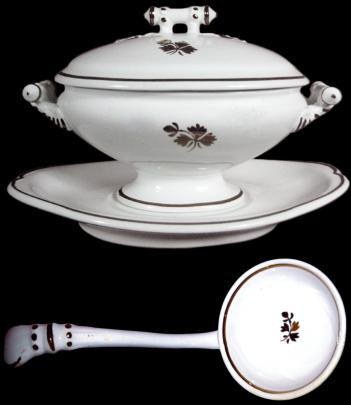 Anthony Shaw - Cable Shape - TL - Sauce Tureen Undertray