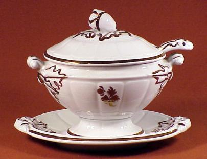 Anthony Shaw - Chinese Shape - TL - Sauce Tureen Undertray