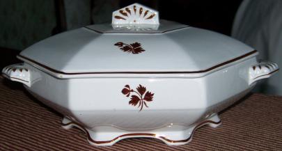 Anthony Shaw - Hexagon - TL - Vegetable Tureen - Oblong