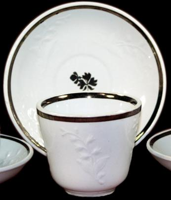 Anthony Shaw - Lily-of-the-Valley - TL - Cup and Saucer - Handleless