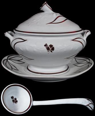 Anthony Shaw - Lily-of-the-Valley - TL - Soup Tureen Undertray