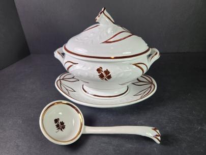 Anthony Shaw - Lily-of-the-Valley - TL - Sauce Tureen (4 Piece)