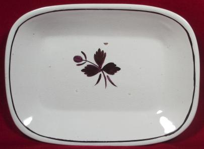 Blakeney Pottery - Bamboo - TL - Sauce Tureen Undertray