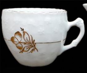 Bridgwood and Sons - Quilted Forget-Me-Not - CL - Cup