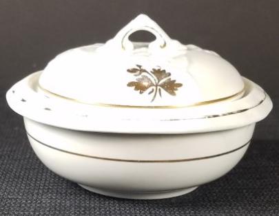 Burgess - Chrysanthemum - TL - Soap Dish 2 - gold