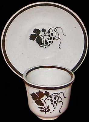Clementson - Balanced Vine - TB - Cup and Saucer (Handleless)