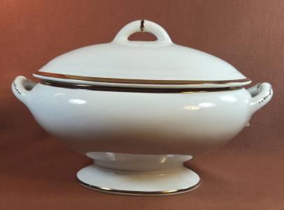 Clementson - Beaded Band - LB - Soup Tureen