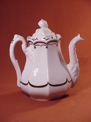 Clementson - Chinese Shape - LB - Coffeepot/Teapot