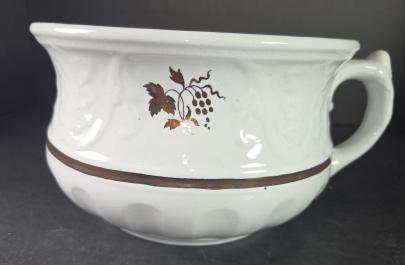 Clementson - New York Shape - TB - Chamber Pot - with inside rim for lid