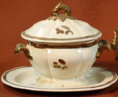 Davenport - Hebe Shape - TL - Child's Sauce Tureen Undertray
