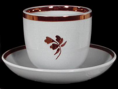 William Davenport - Rondeau - TL - Cup and Saucer (Handleless)