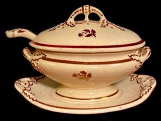 Edge Malkin - Polonaise - TL - Sauce Tureen 4 Piece Undertray