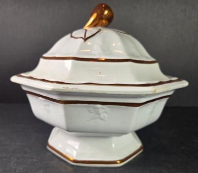 Elsmore & Forster - Arched Forget-Me-Not - LB - Vegetable Tureen