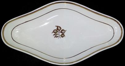 Elsmore and Forster - Crystal Shape - PEP - Relish-Pickle Dish
