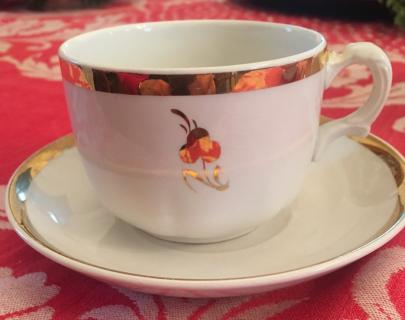 Harker Pottery - Unknown - TL - Cup and Saucer 2