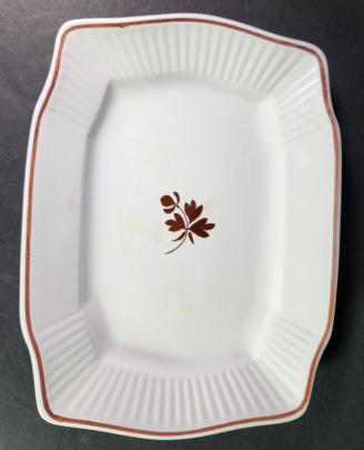 Henry Alcock - Square Ridged - Square Pear - TL - Platter