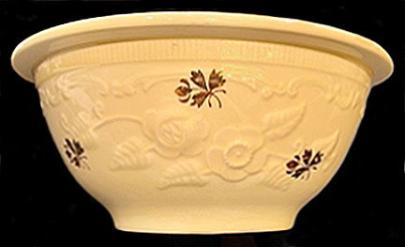 Homer Laughlin Kitchen Kraft - Rose and Poppy - TL - Mixing Bowl