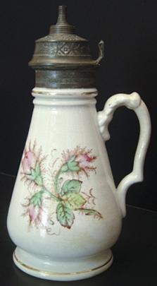 Knowles, Taylor Knowles - Plain Round - MR - Syrup Pitcher