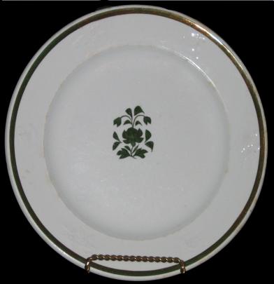 Powell & Bishop - Washington Shape - POM - Plate