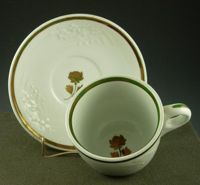 Powell & Bishop - Washington Shape - ROSE - Cup and Saucer