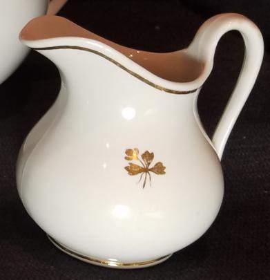 Thomas Elsmore - Ginger Jar Round - TL - Creamer - Gold decoration