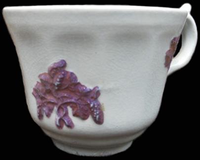 Unknown - Grape Octagon - CG - Child's Handled Cup