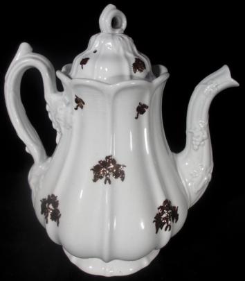 Unknown - Panelled Grape - CG - Coffeepot/Teapot
