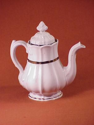 Unknown - Panelled Grape - LB - Child's Coffeepot/Teapot