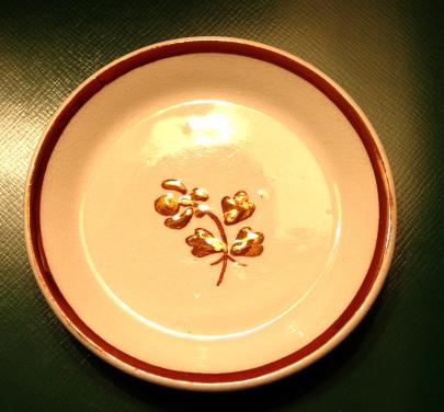 Unknown - Plain Round - TL - Butter Pat 