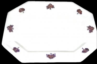 Walley - Grape Octagon - CG - Platter