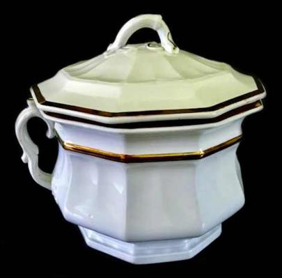 Walley - Grape Octagon - LB - Chamber Pot