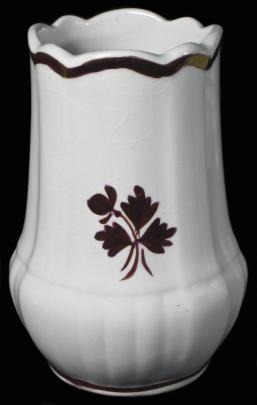 Wedgwood - Square Ridged Ribbed - TL - Brush Vase