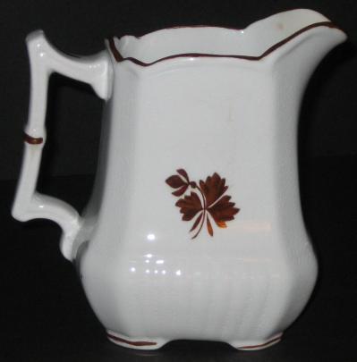 Wedgwood - Square Ridged Ribbed - TL - Creamer - 5 inch